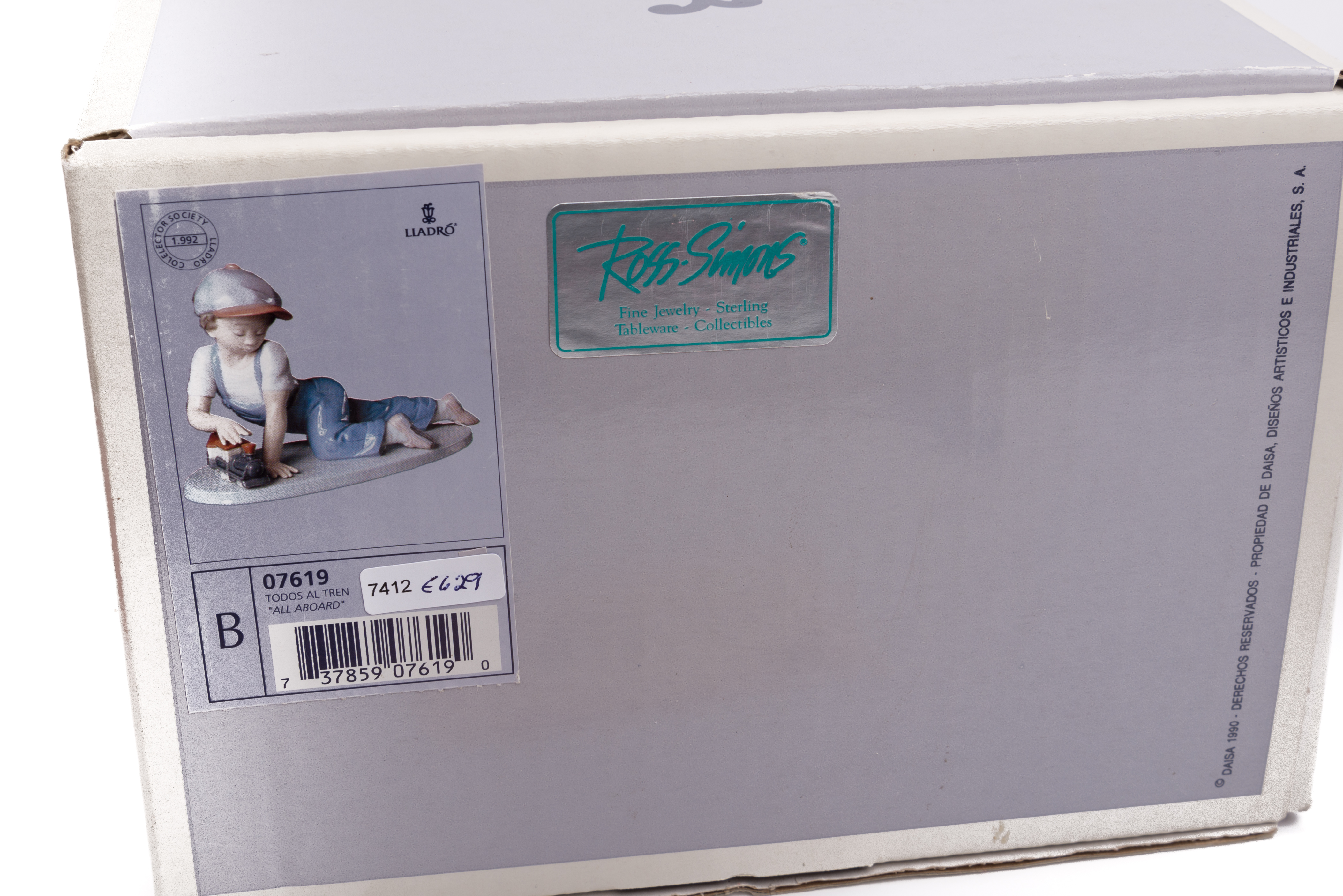 Lladró "All Aboard" Figurine