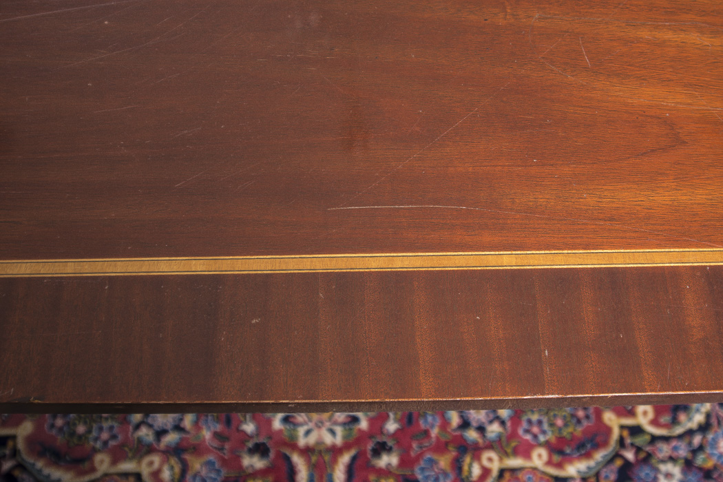 Vintage Double Pedestal Mahogany  Dining Table by Councill