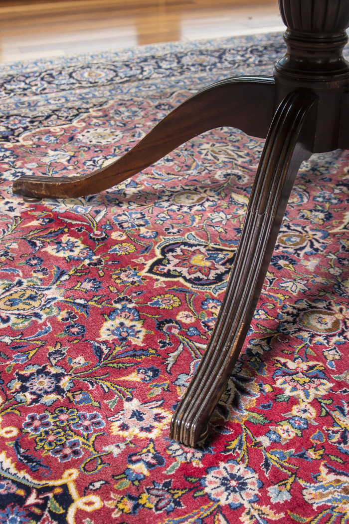 Vintage Double Pedestal Mahogany  Dining Table by Councill