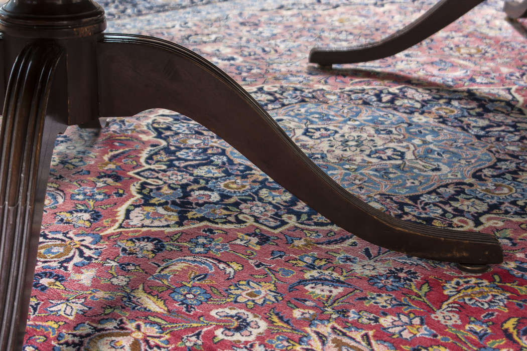 Vintage Double Pedestal Mahogany  Dining Table by Councill