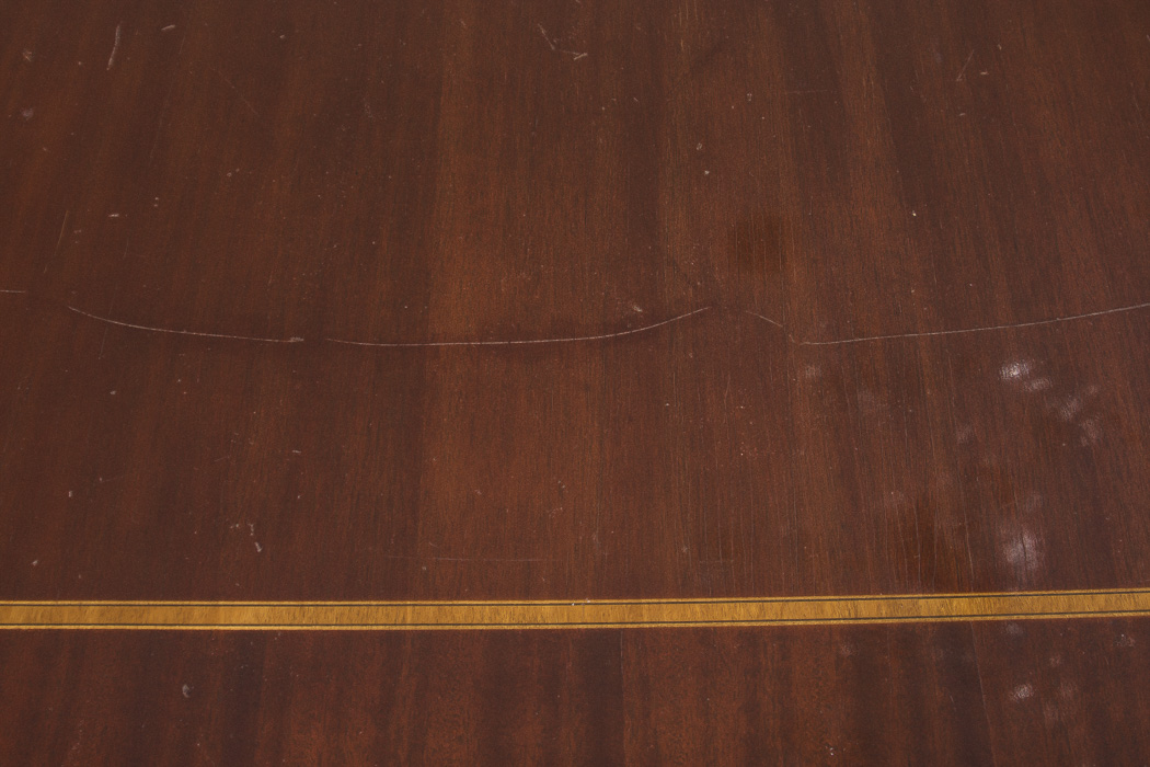 Vintage Double Pedestal Mahogany  Dining Table by Councill