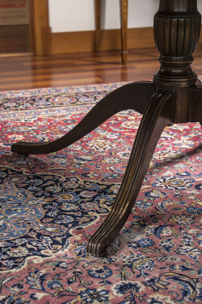 Vintage Double Pedestal Mahogany  Dining Table by Councill