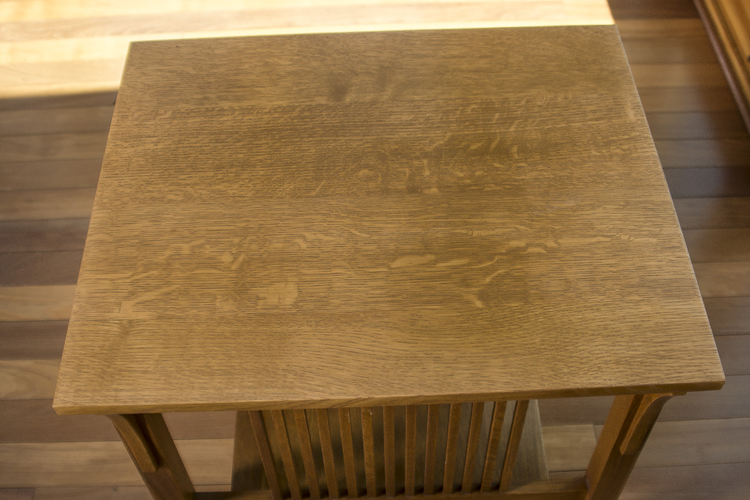 Pair of Stickley Mission Style Oak End Tables