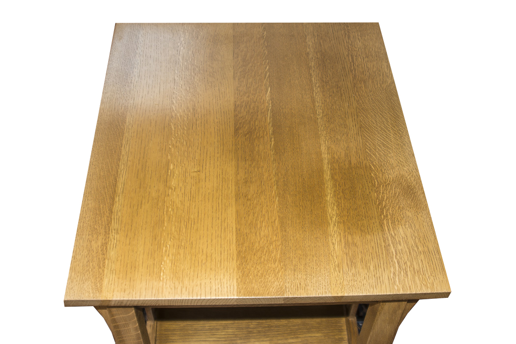 Pair of Stickley Mission Style Oak End Tables