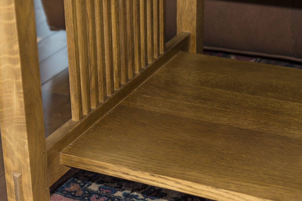 Pair of Stickley Mission Style Oak End Tables