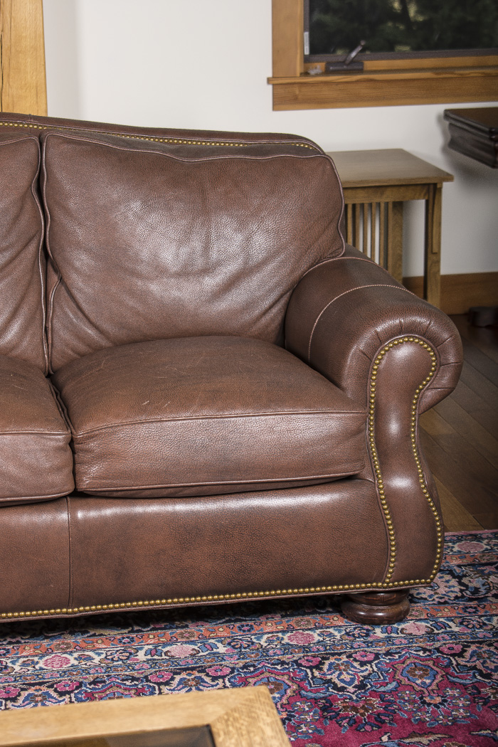 Hancock & Moore Leather Sofa