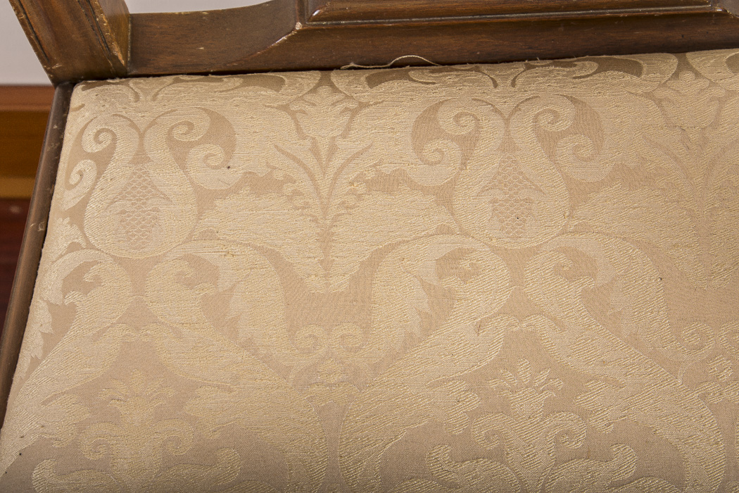 Mahogany Chippendale Style  Armchair