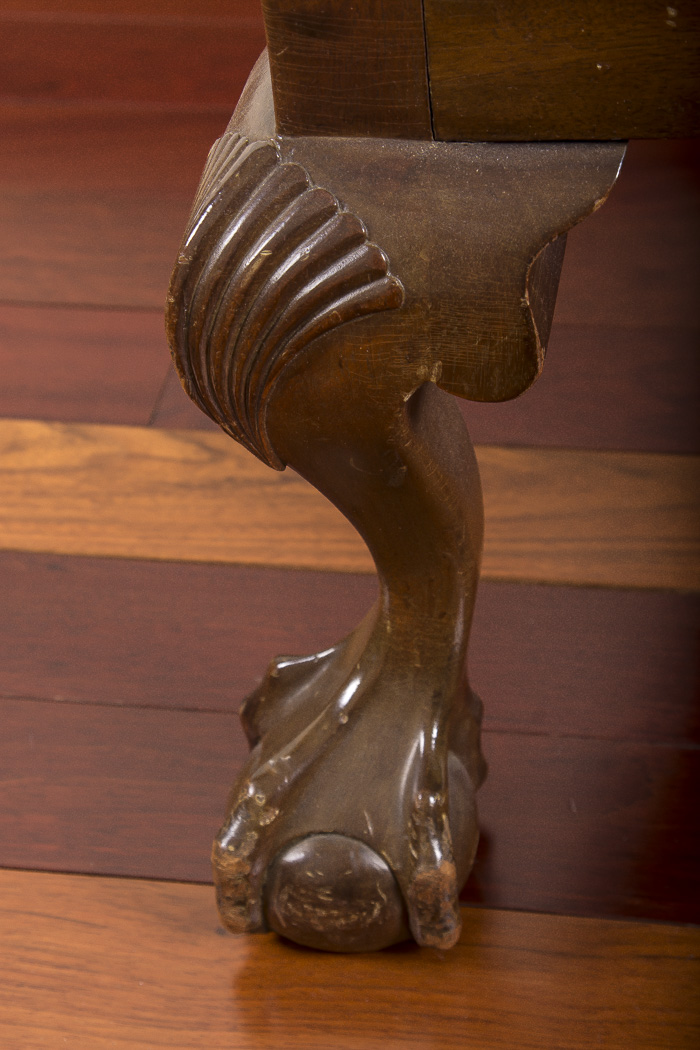 Mahogany Chippendale Style  Armchair