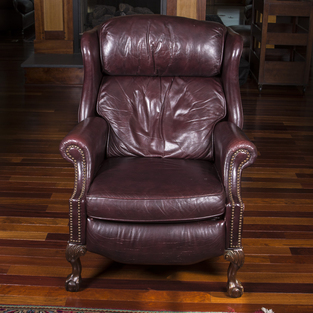 Bradington Young Leather Recliner