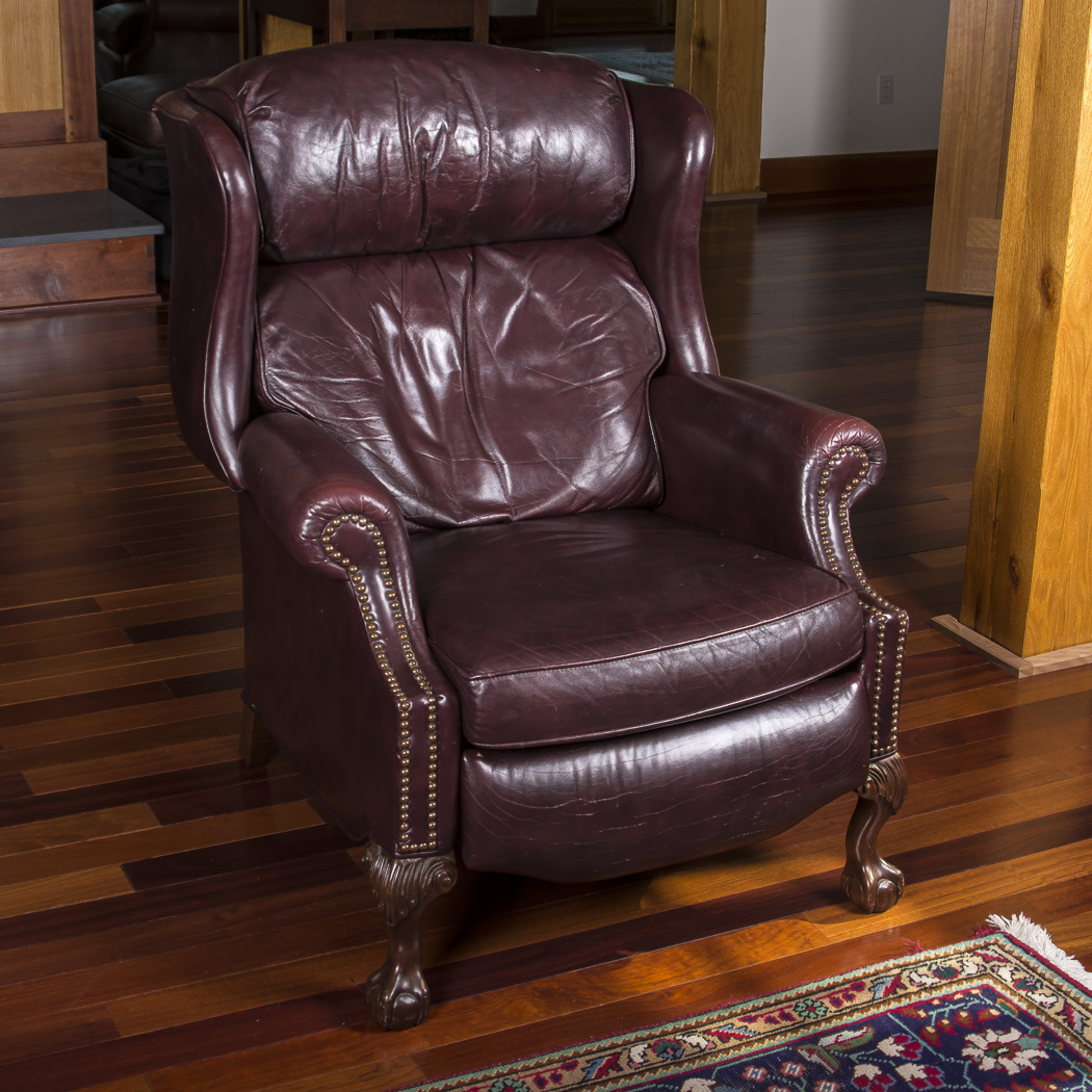 Bradington Young Leather Recliner
