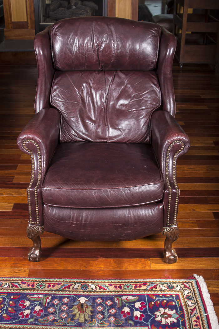 Bradington Young Leather Recliner