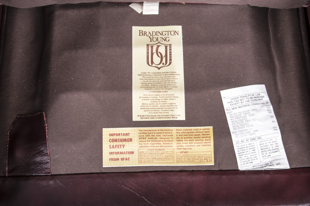 Bradington Young Leather Recliner