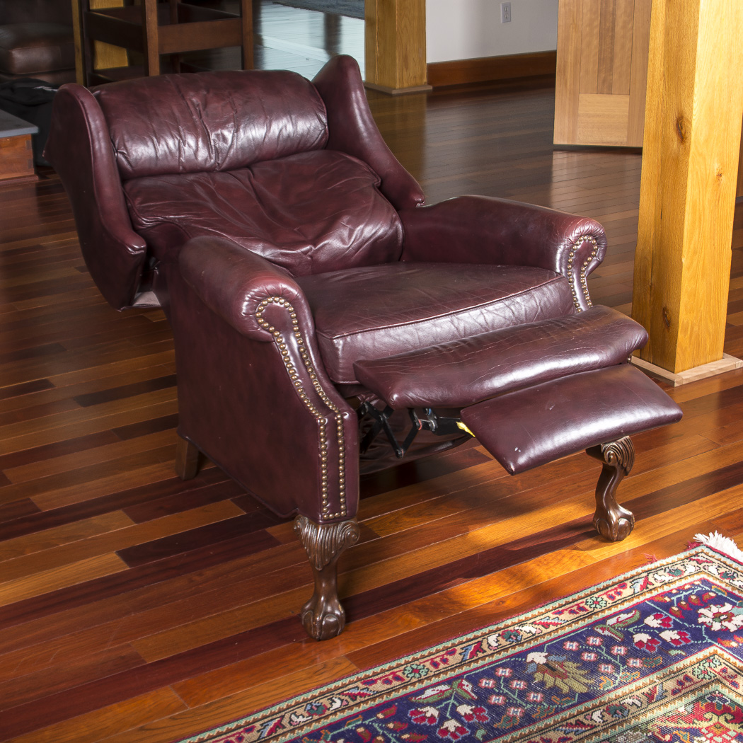 Bradington Young Leather Recliner