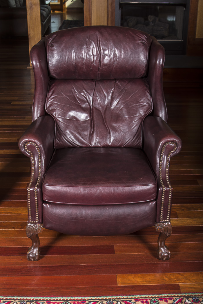 Bradington Young Leather Recliner