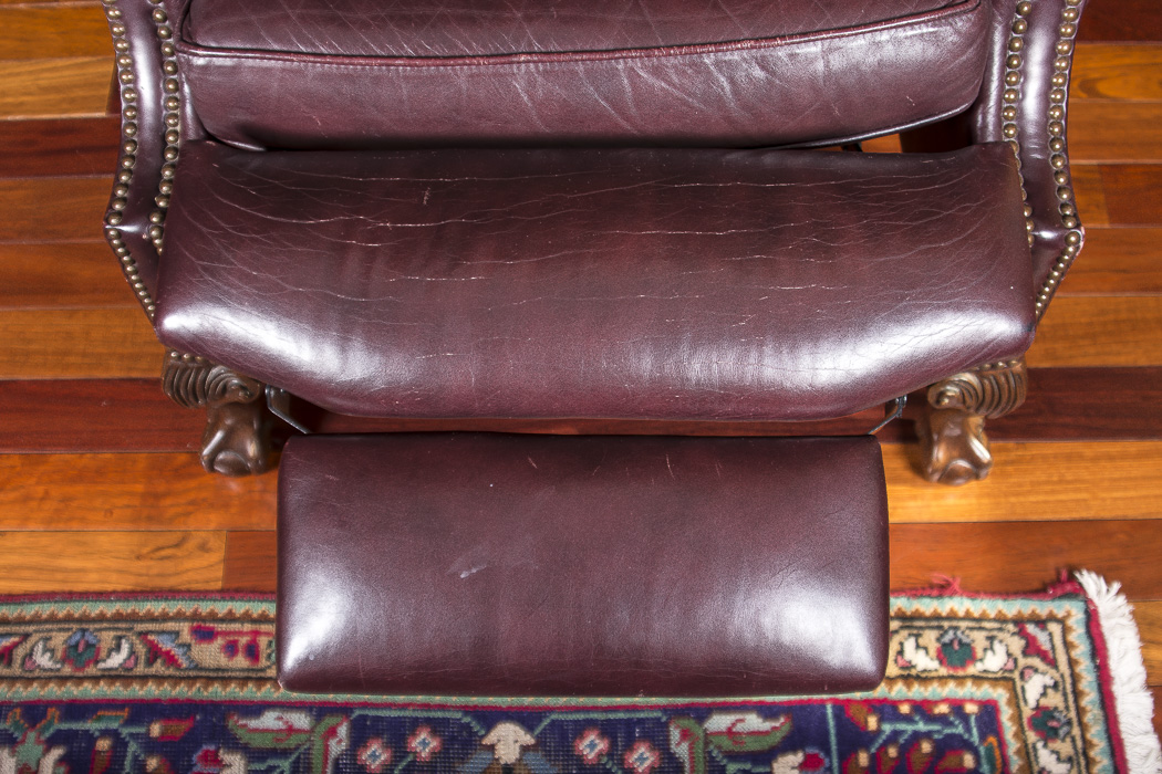 Bradington Young Leather Recliner