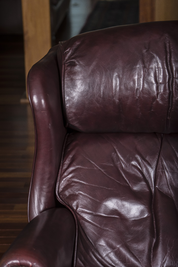 Bradington Young Leather Recliner