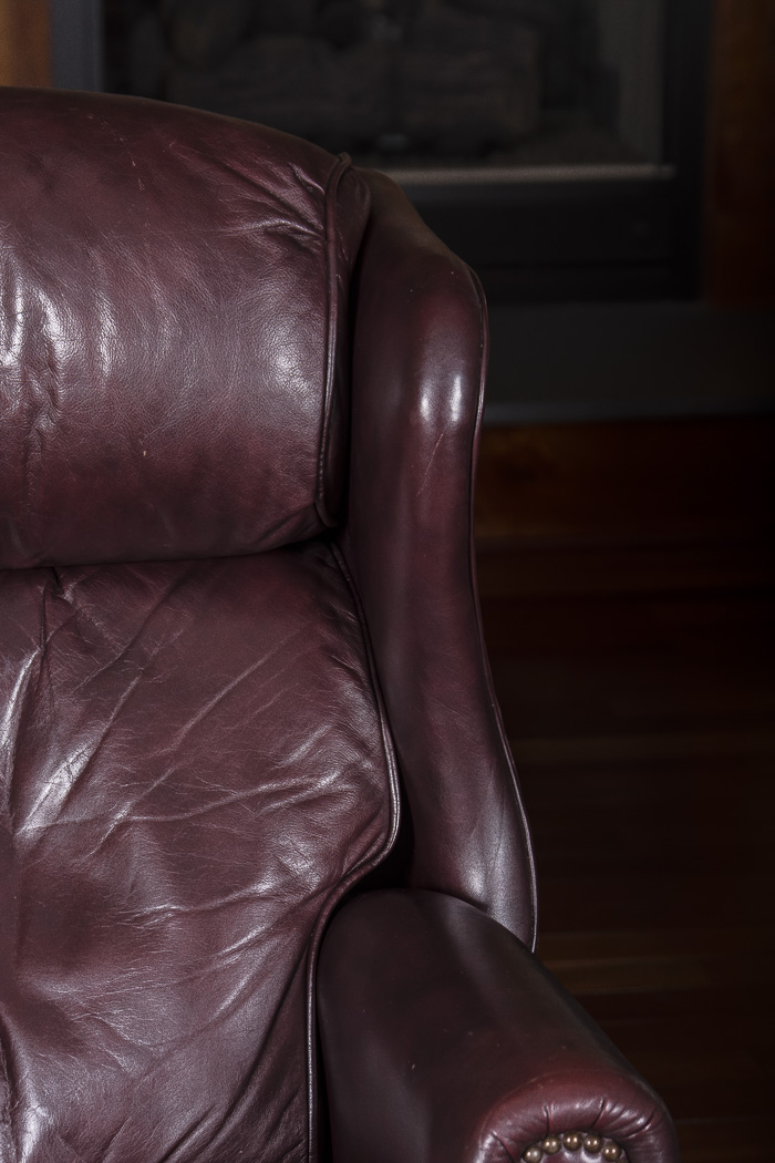 Bradington Young Leather Recliner
