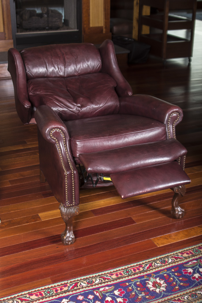 Bradington Young Leather Recliner
