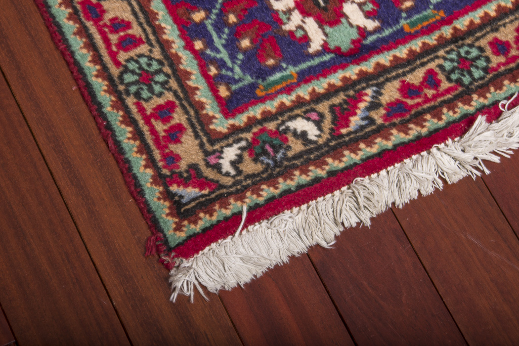 Hand-Knotted Tabriz Wool Area Rug