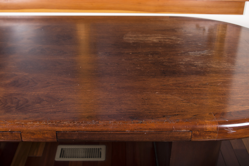 Oval Conference-Style Desk