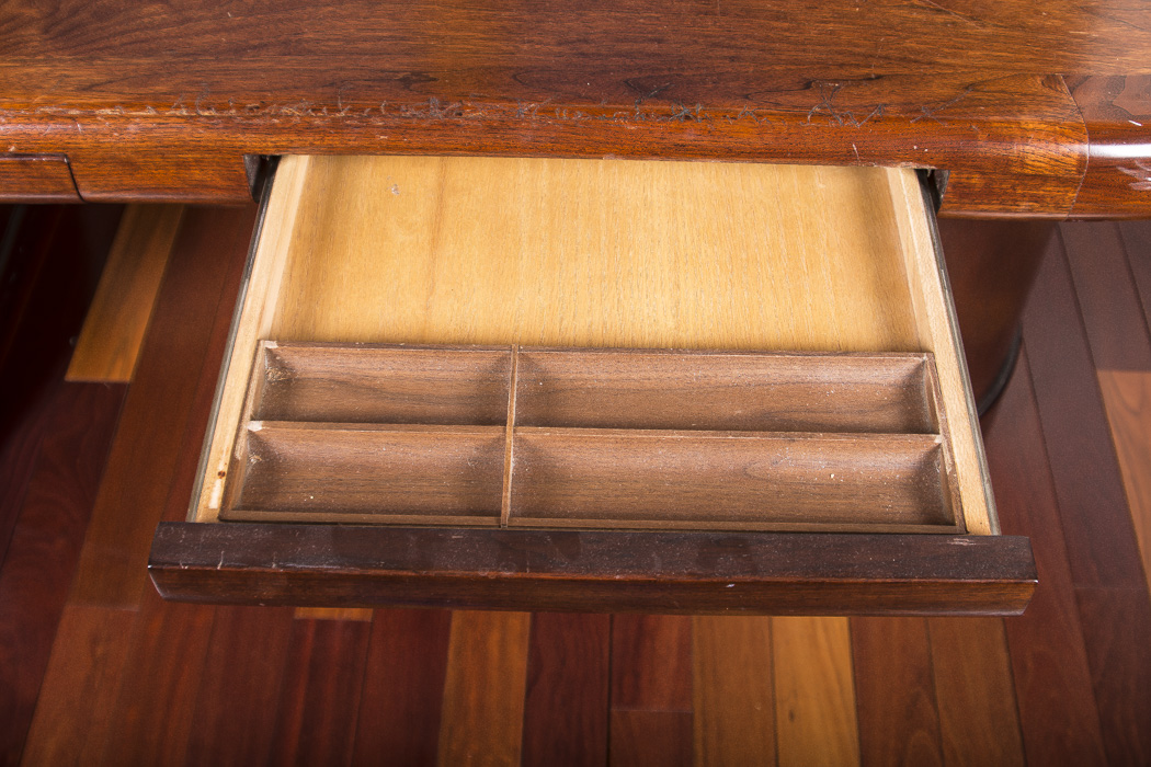 Oval Conference-Style Desk