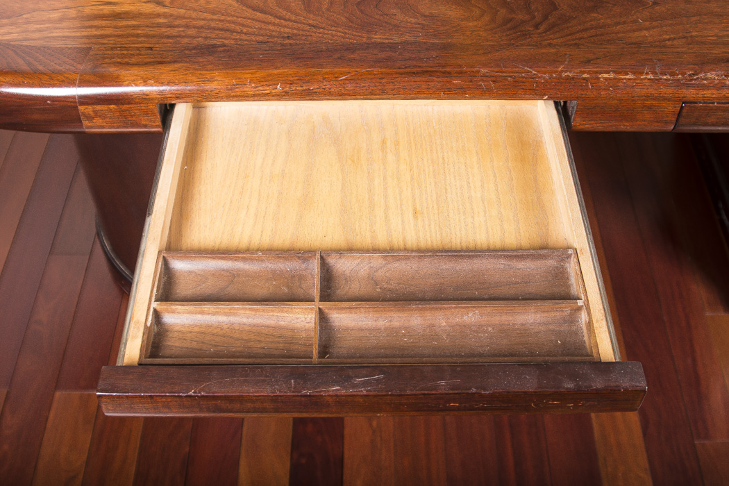 Oval Conference-Style Desk