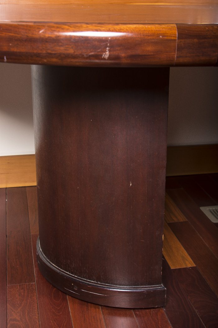 Oval Conference-Style Desk