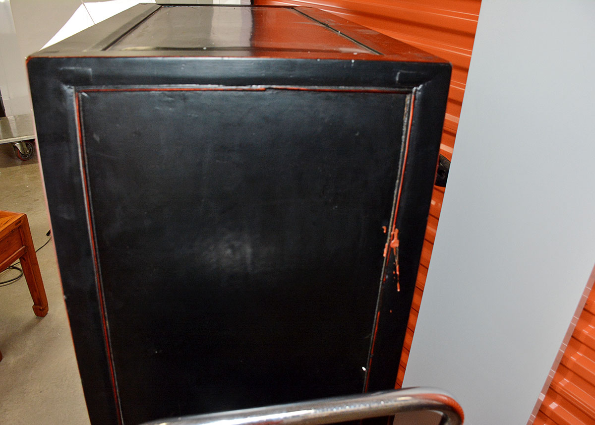 Oak Chinese Apothecary Cabinet