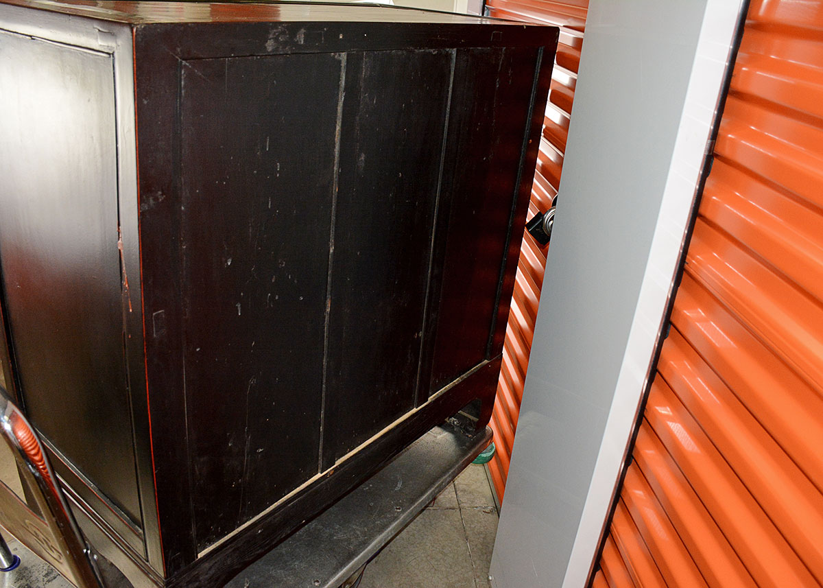 Oak Chinese Apothecary Cabinet