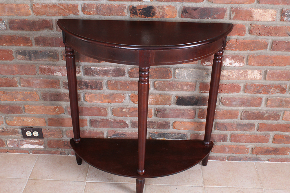 Demilune Foyer Table