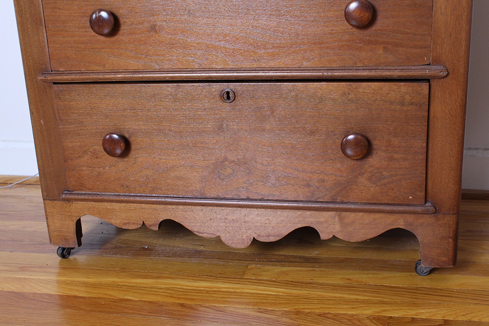 Antique Walnut Chest of Drawers