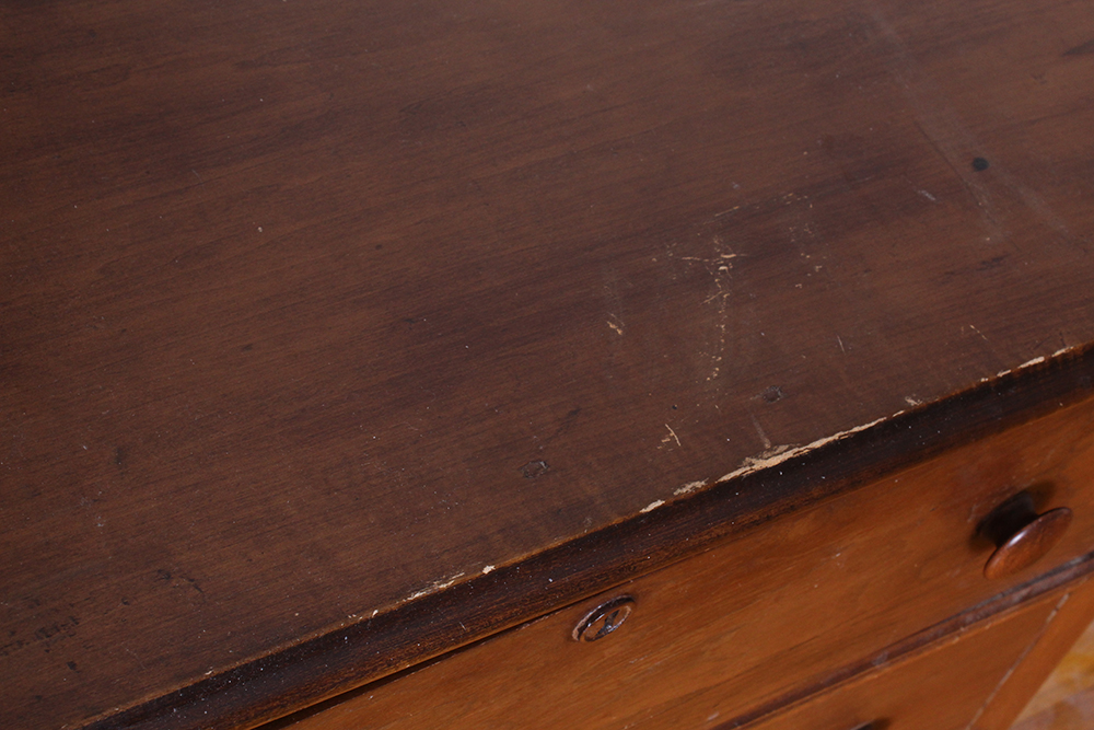 Antique Walnut Chest of Drawers