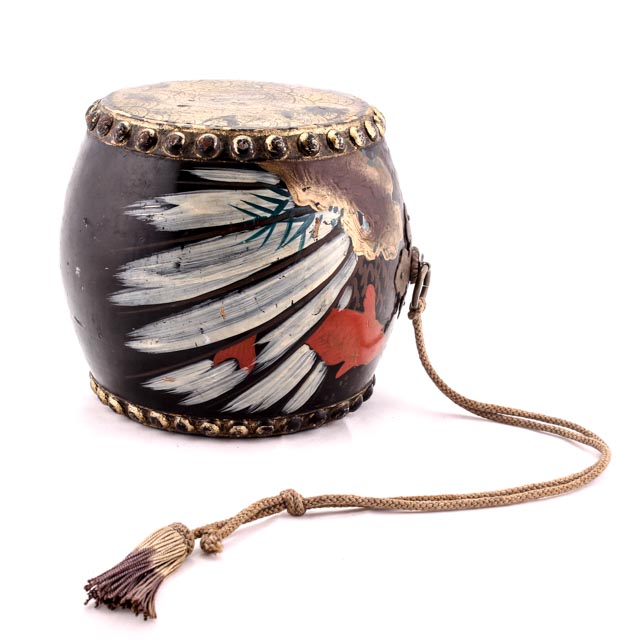 Hand-Painted Korean Buk Drum