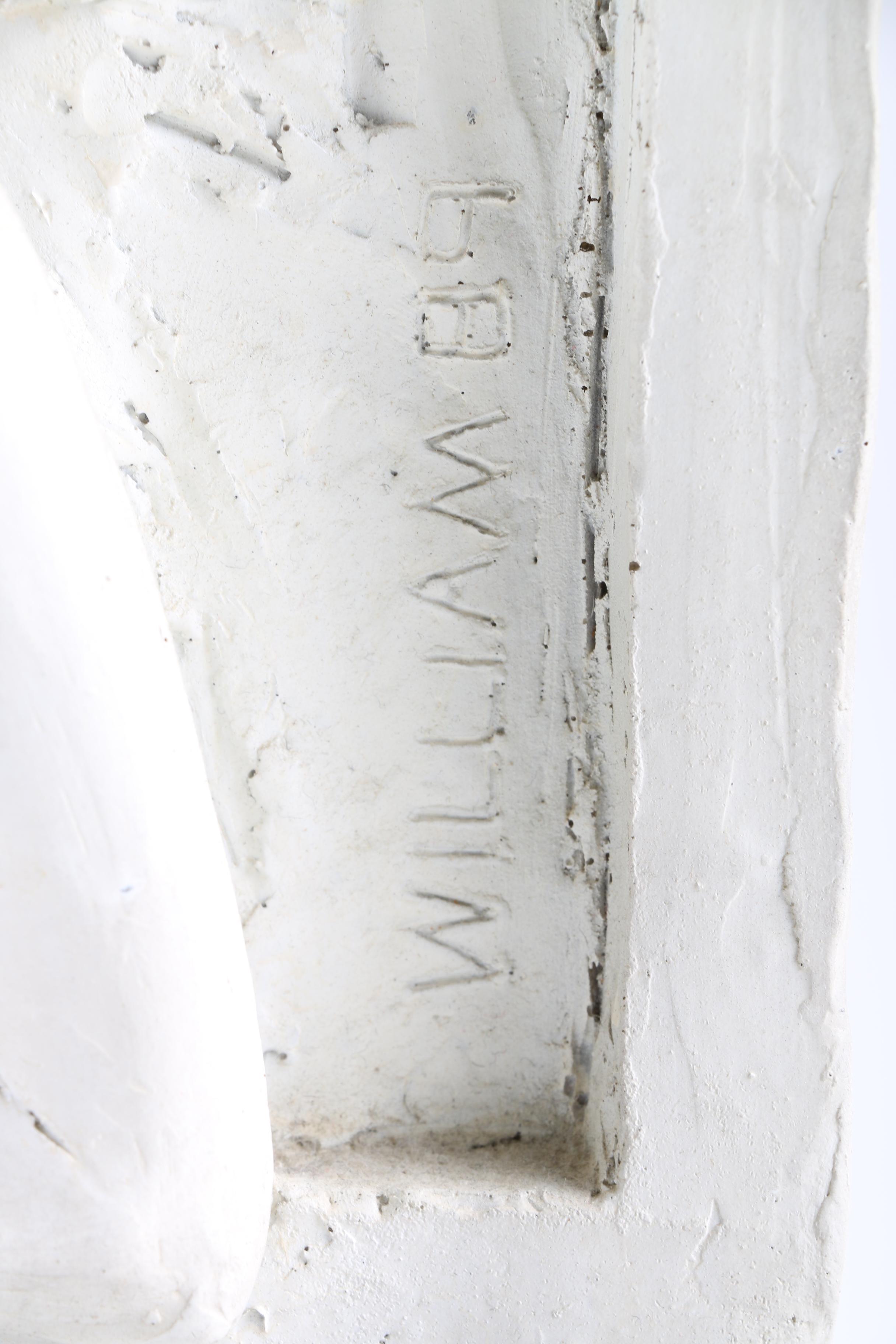 Relief Carving of Female Nude in Clay