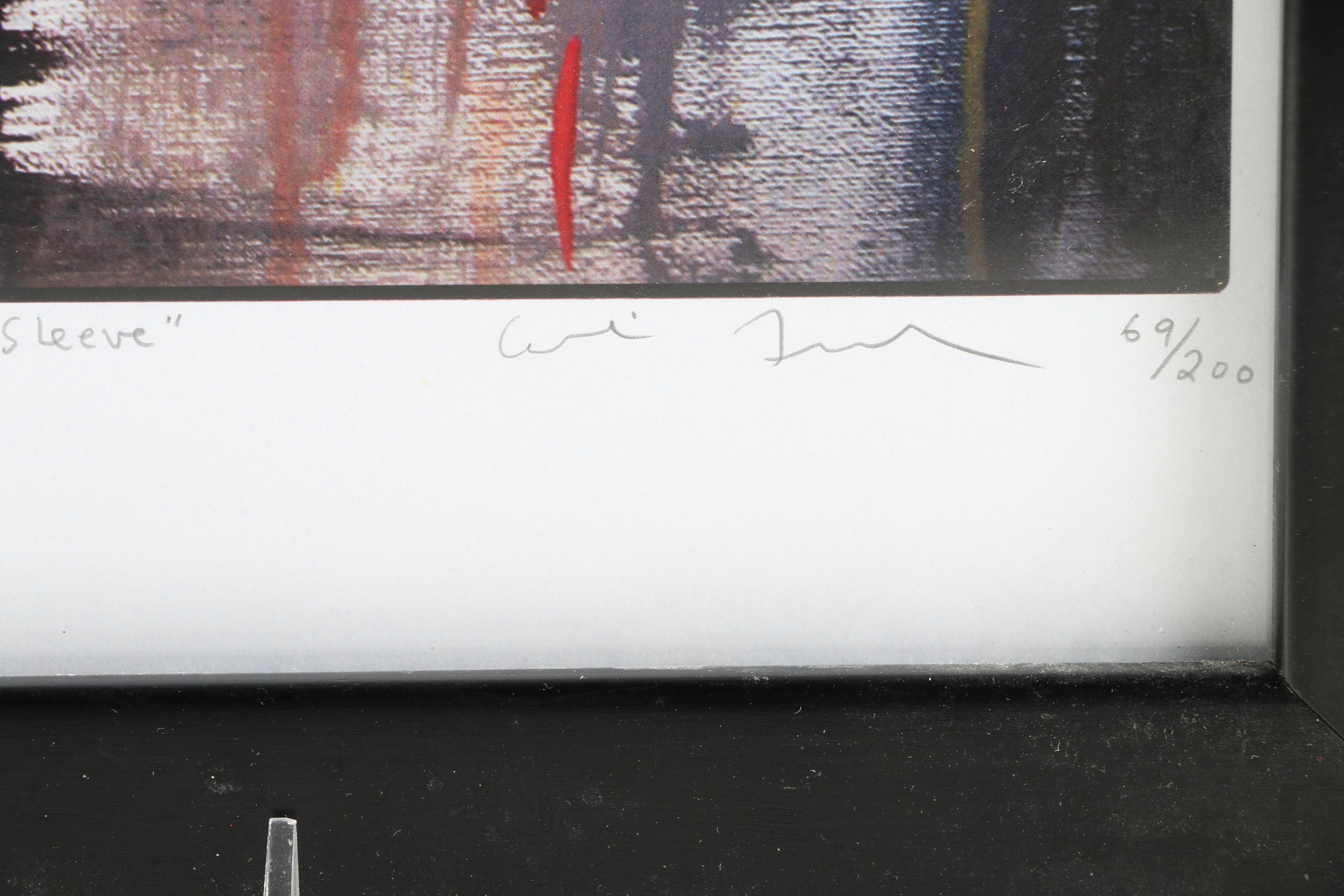 Colin Frangicetto Limited Edition Giclee "Heart on Sleeve"