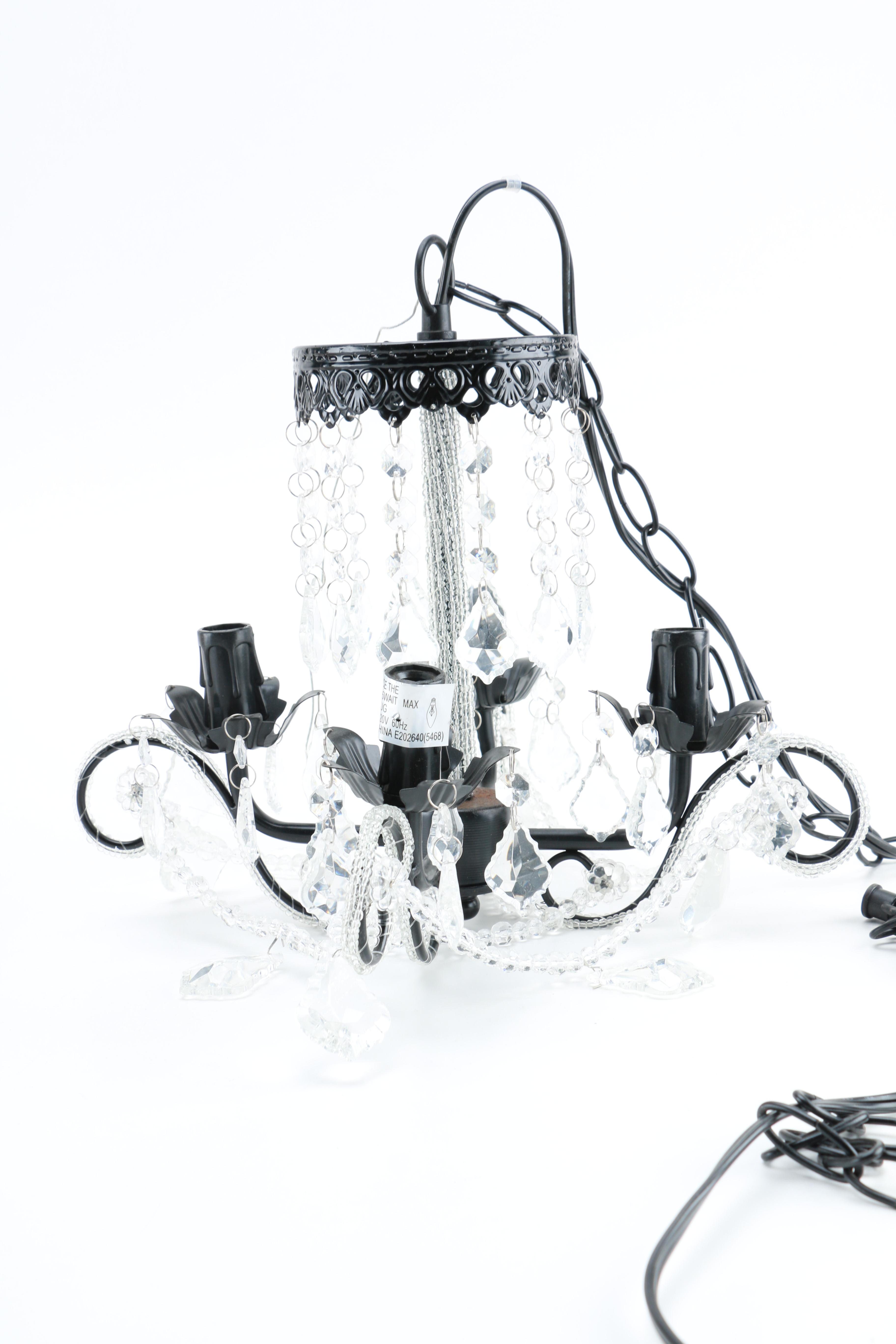 Two Miniature Chandeliers