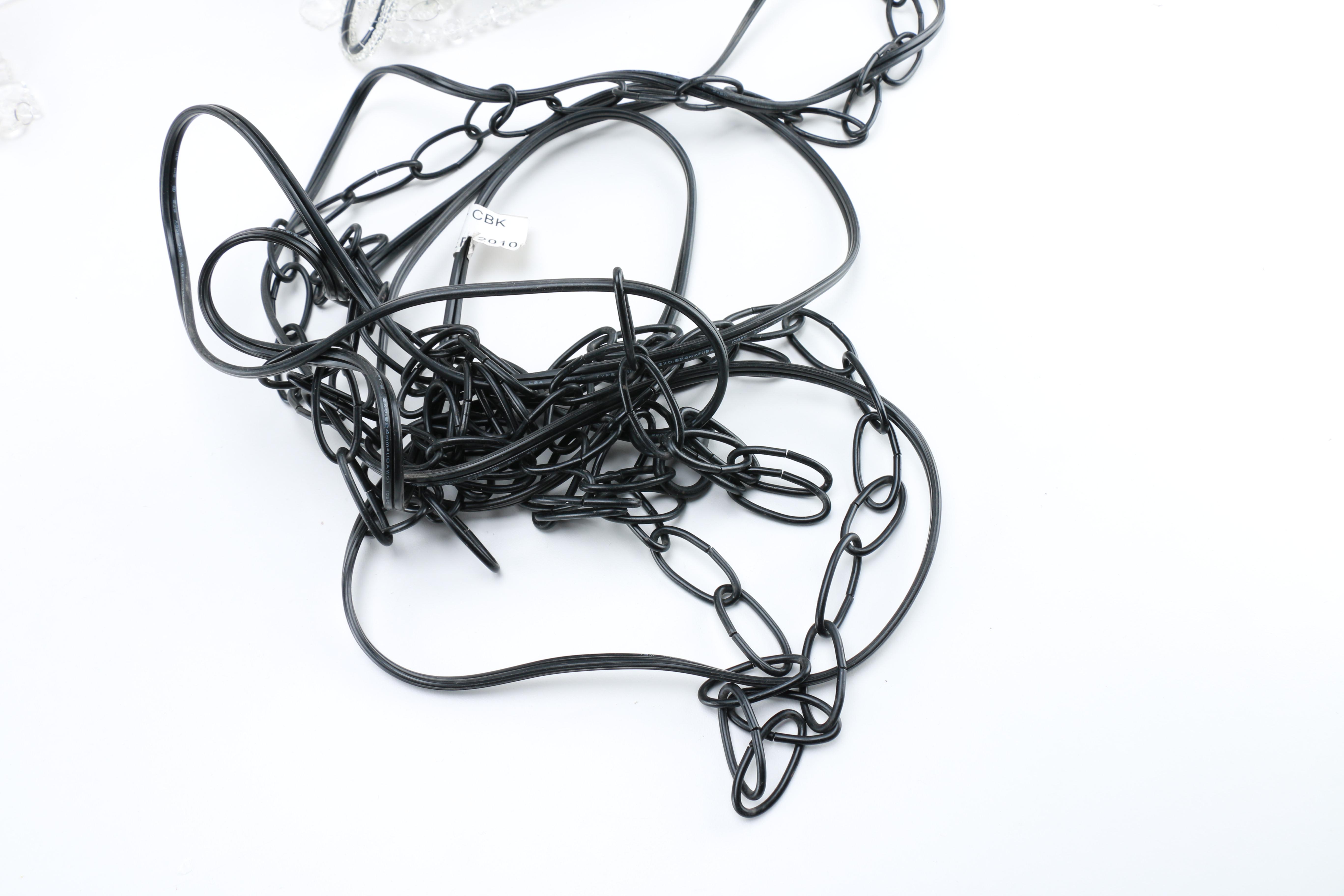 Two Miniature Chandeliers