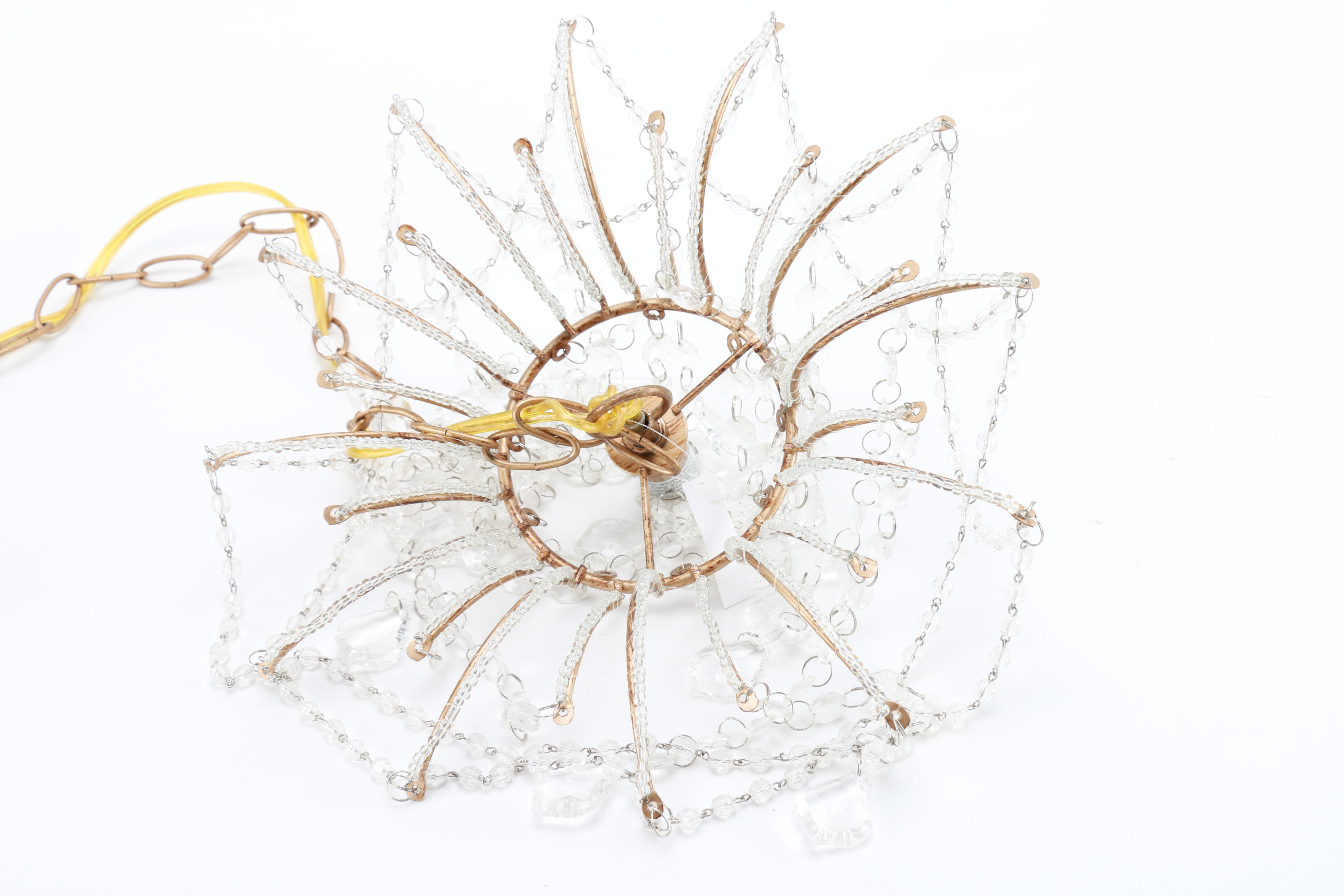 Two Miniature Chandeliers