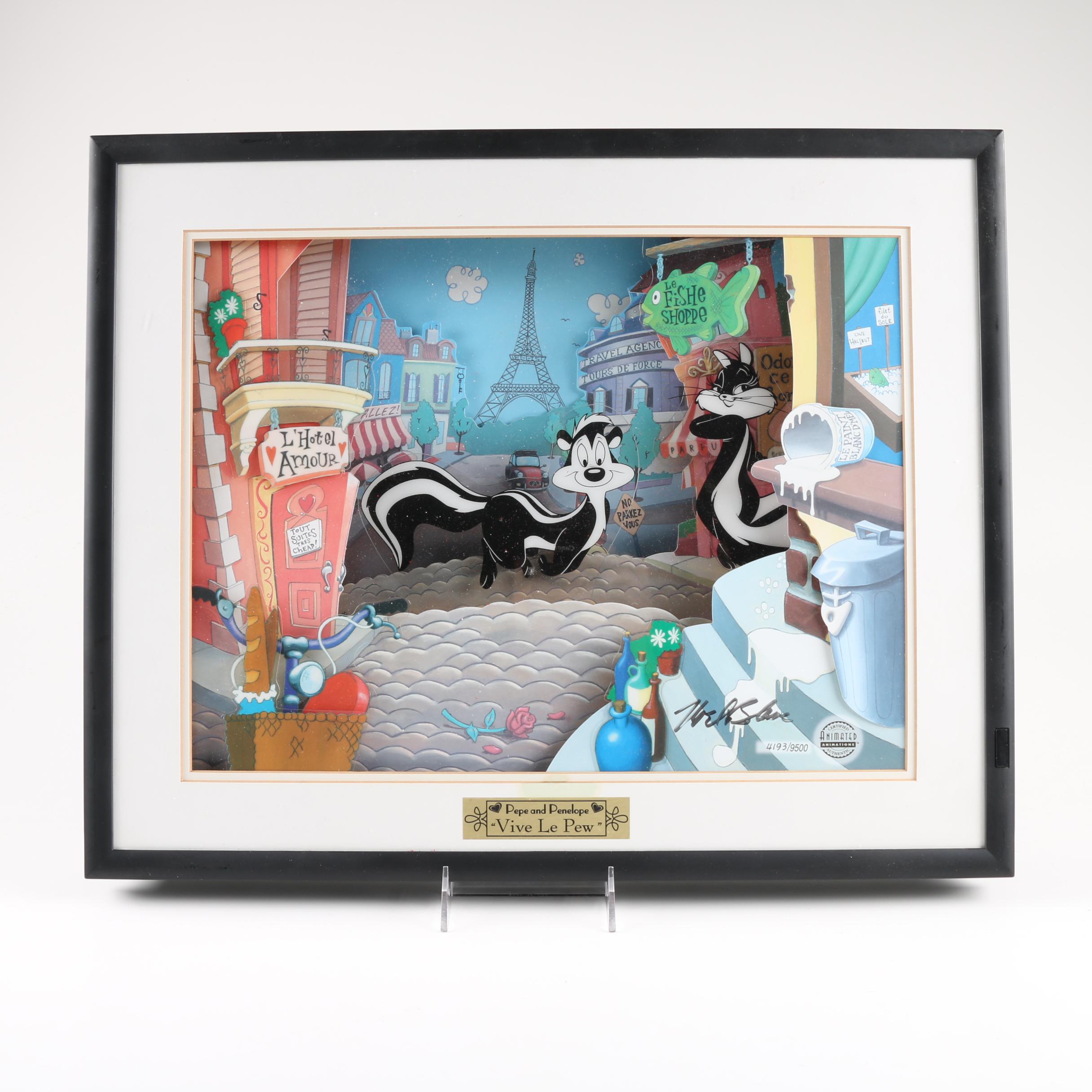 Limited Edition Animated Animations "Vive Le Pew"