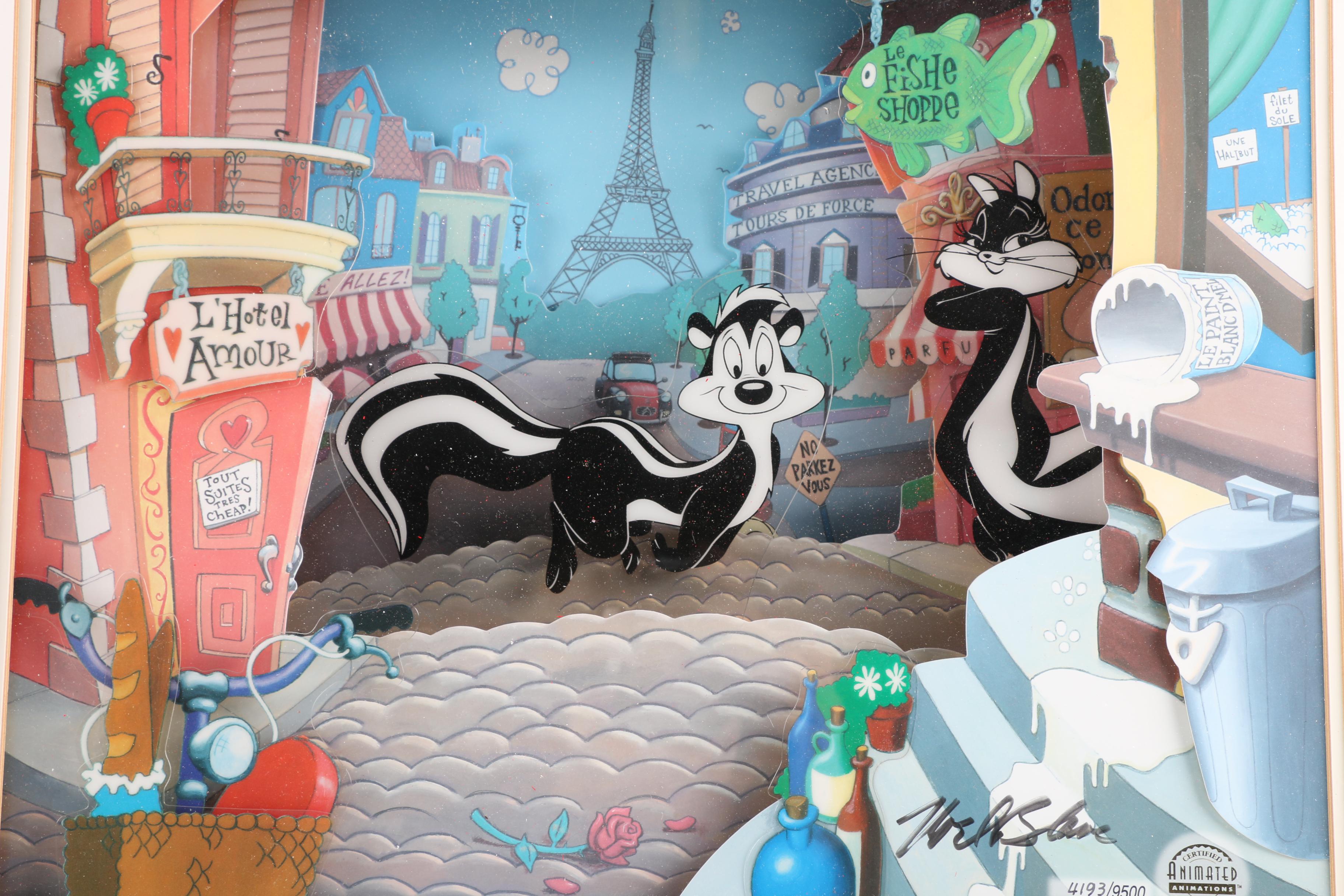 Limited Edition Animated Animations "Vive Le Pew"