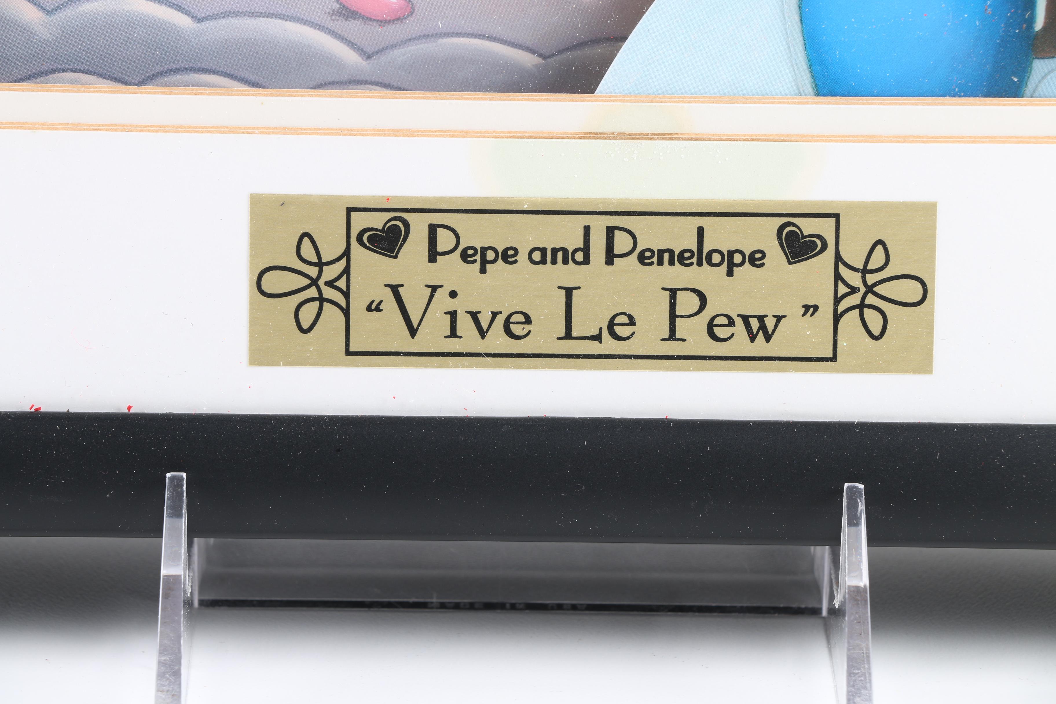 Limited Edition Animated Animations "Vive Le Pew"