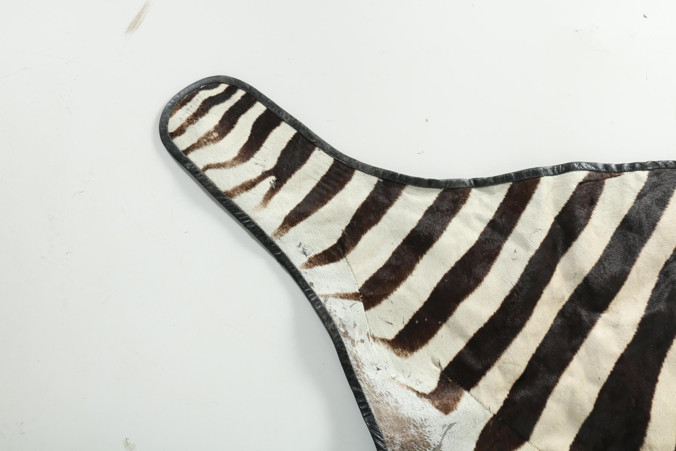 Genuine Zebra Hide Rug