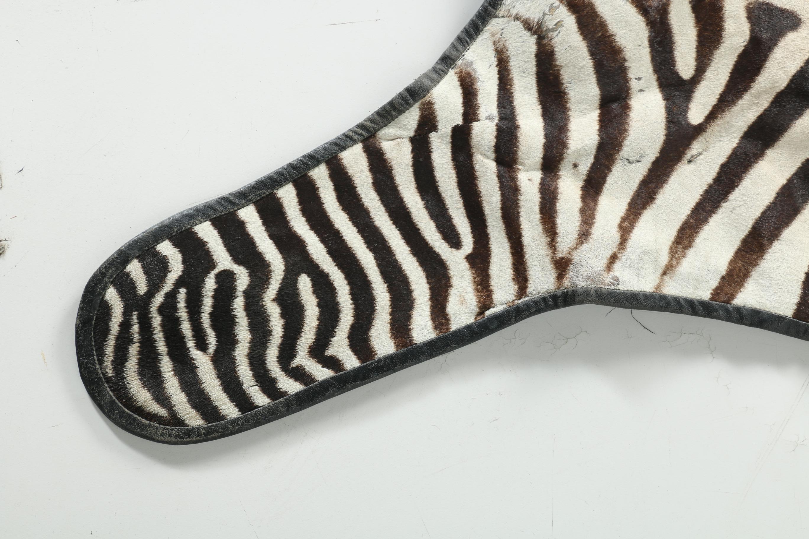 Genuine Zebra Hide Rug