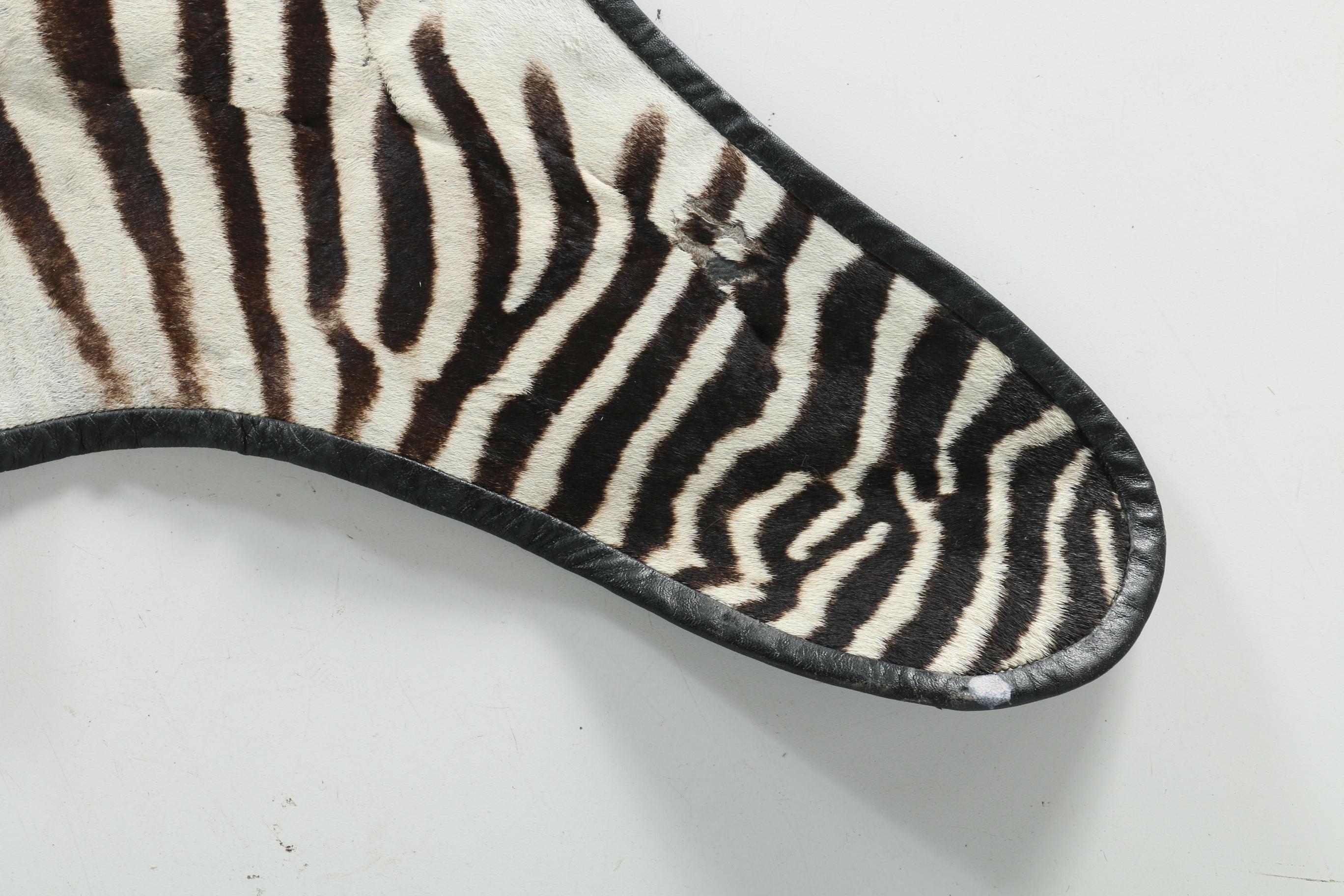 Genuine Zebra Hide Rug