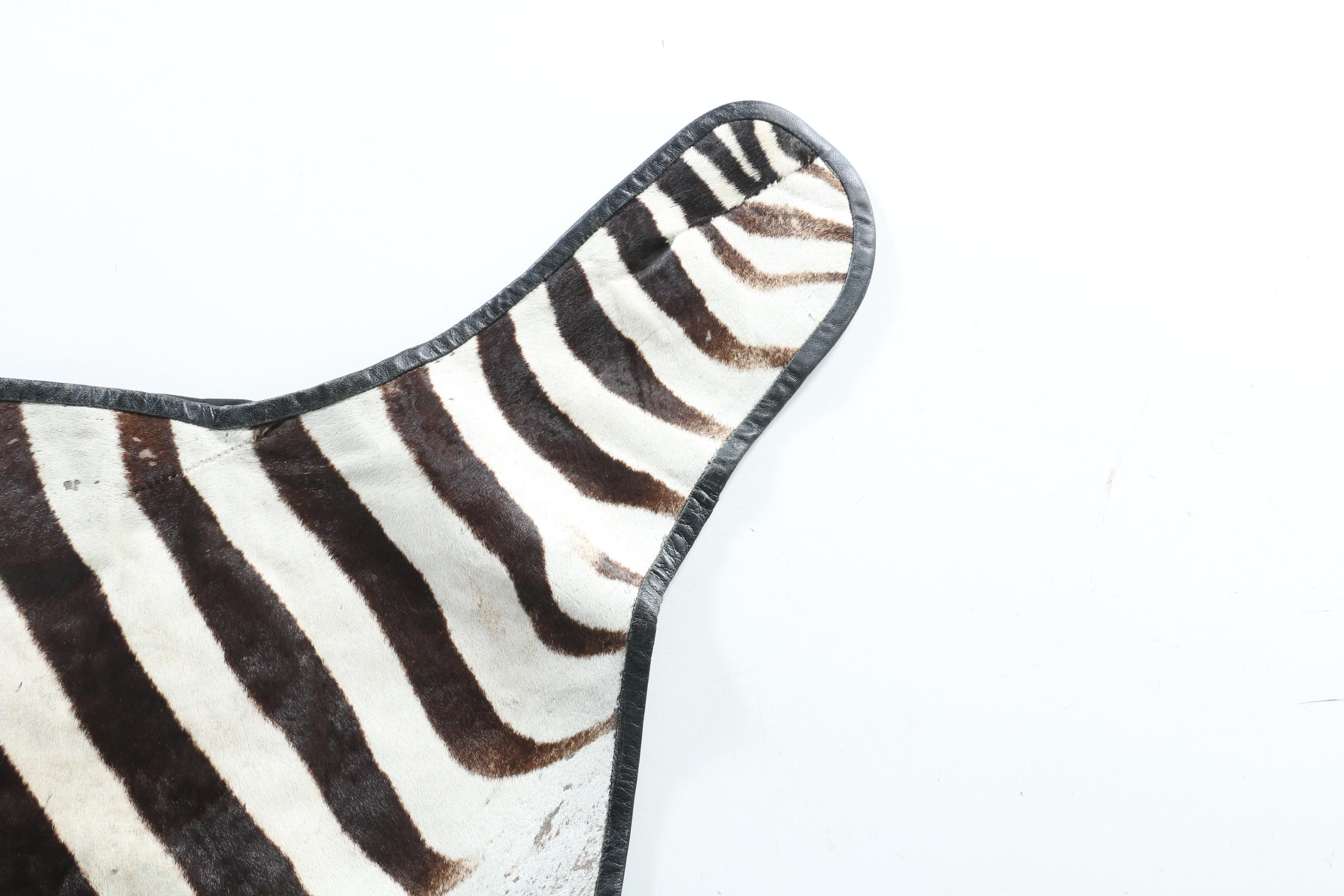 Genuine Zebra Hide Rug
