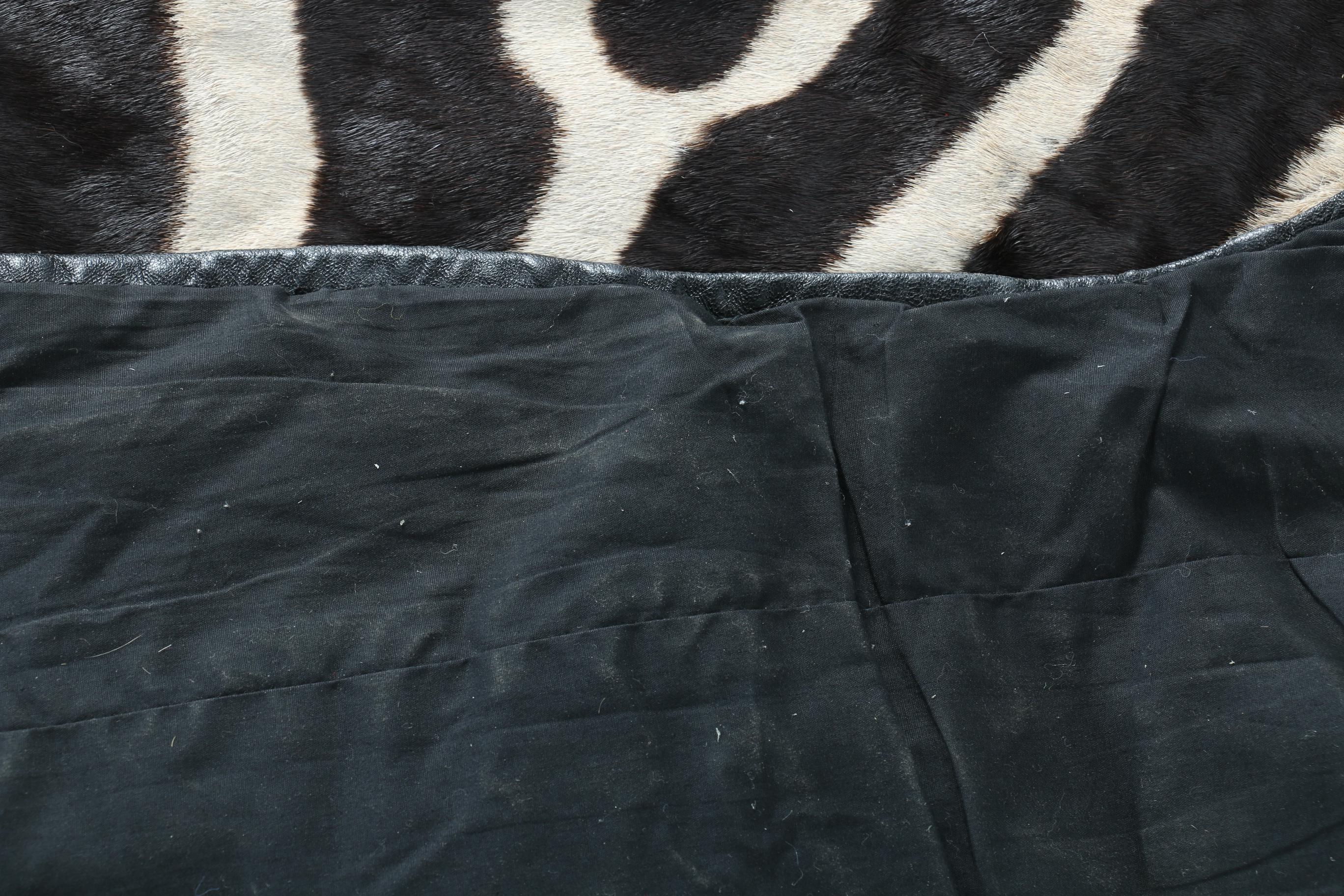 Genuine Zebra Hide Rug