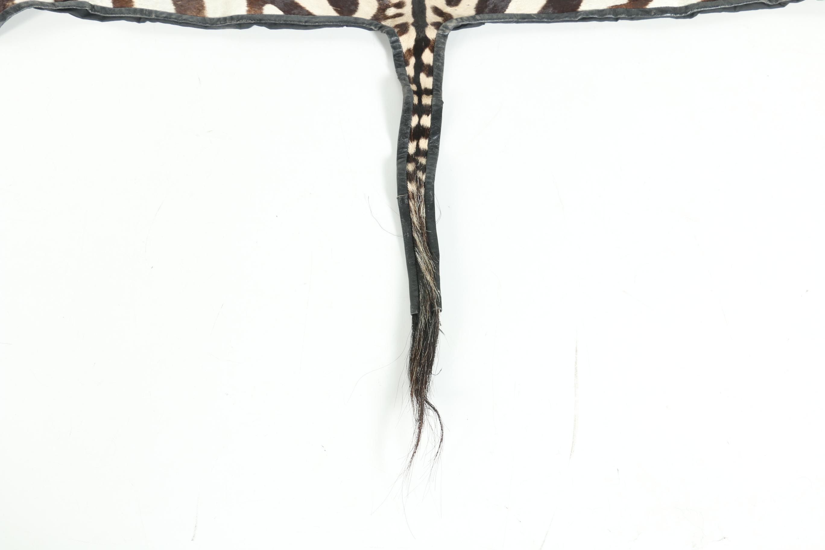 Genuine Zebra Hide Rug