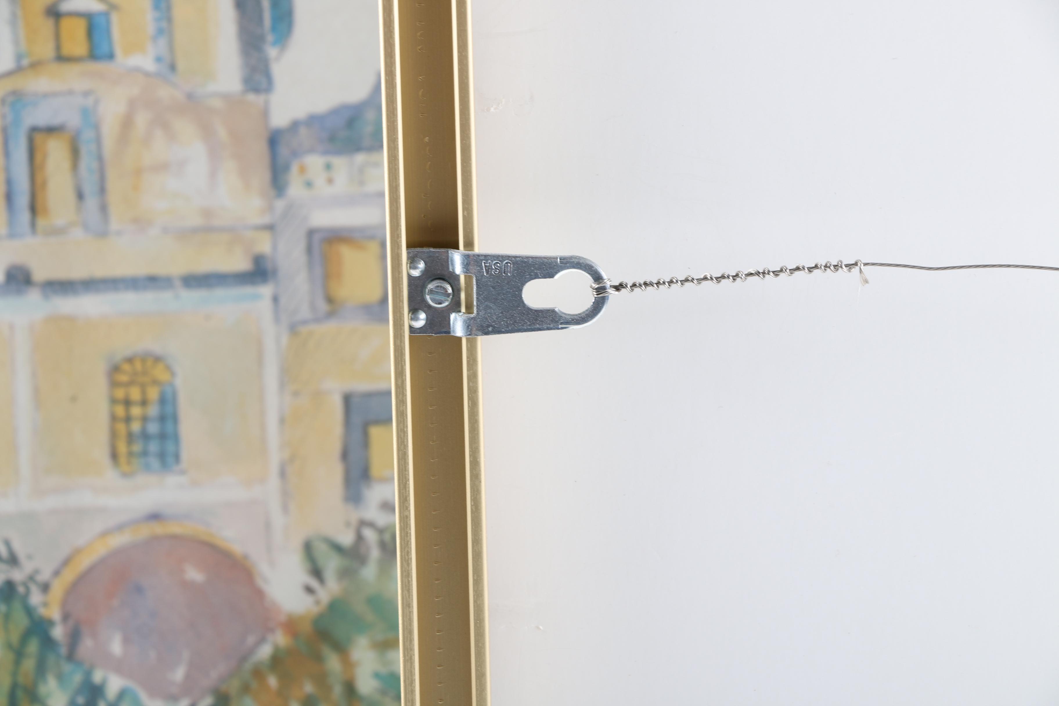 Offset Lithographs After G. Sundella "Positano"