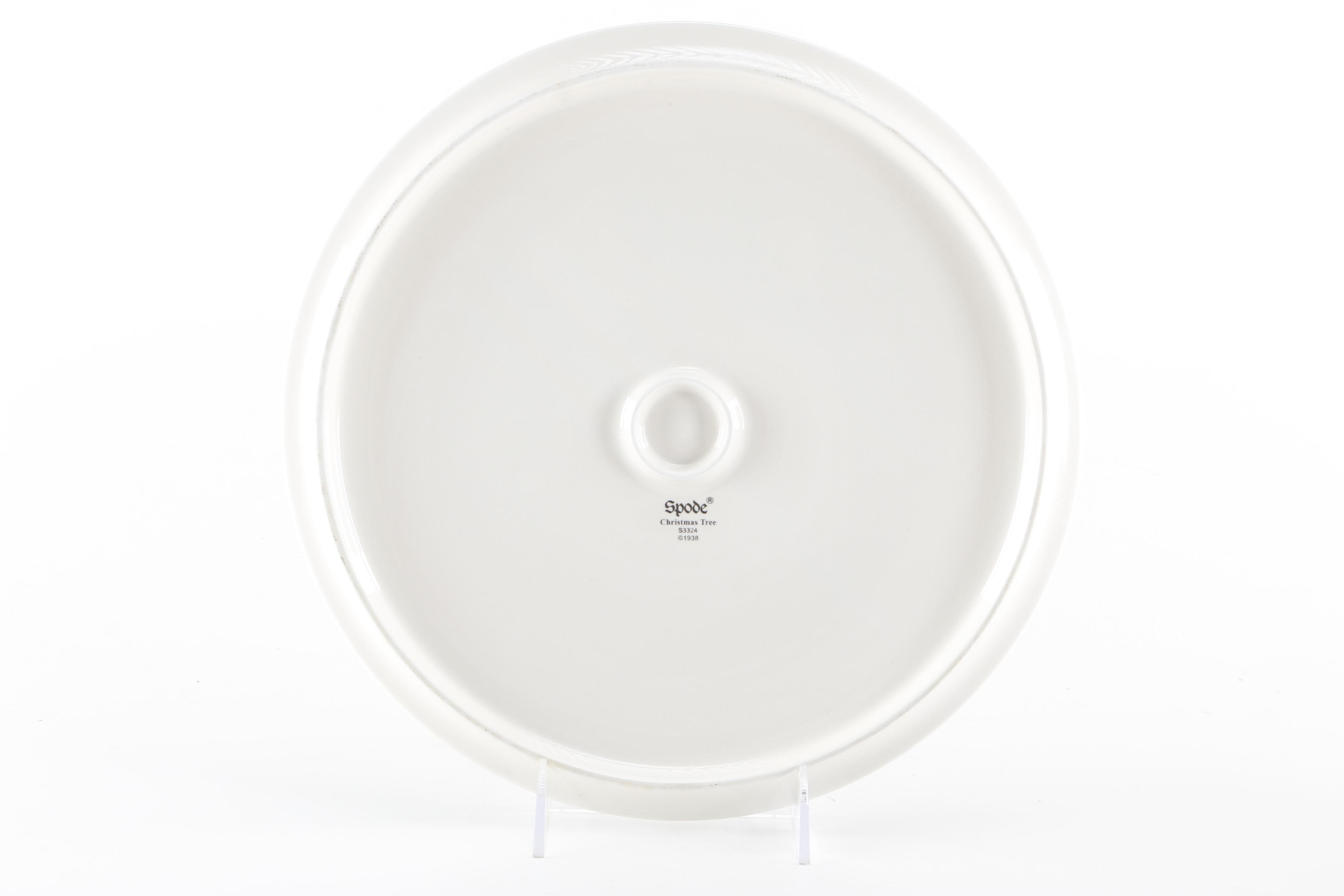 Assorted Christmas Decor Including Spode and Neiman Marcus