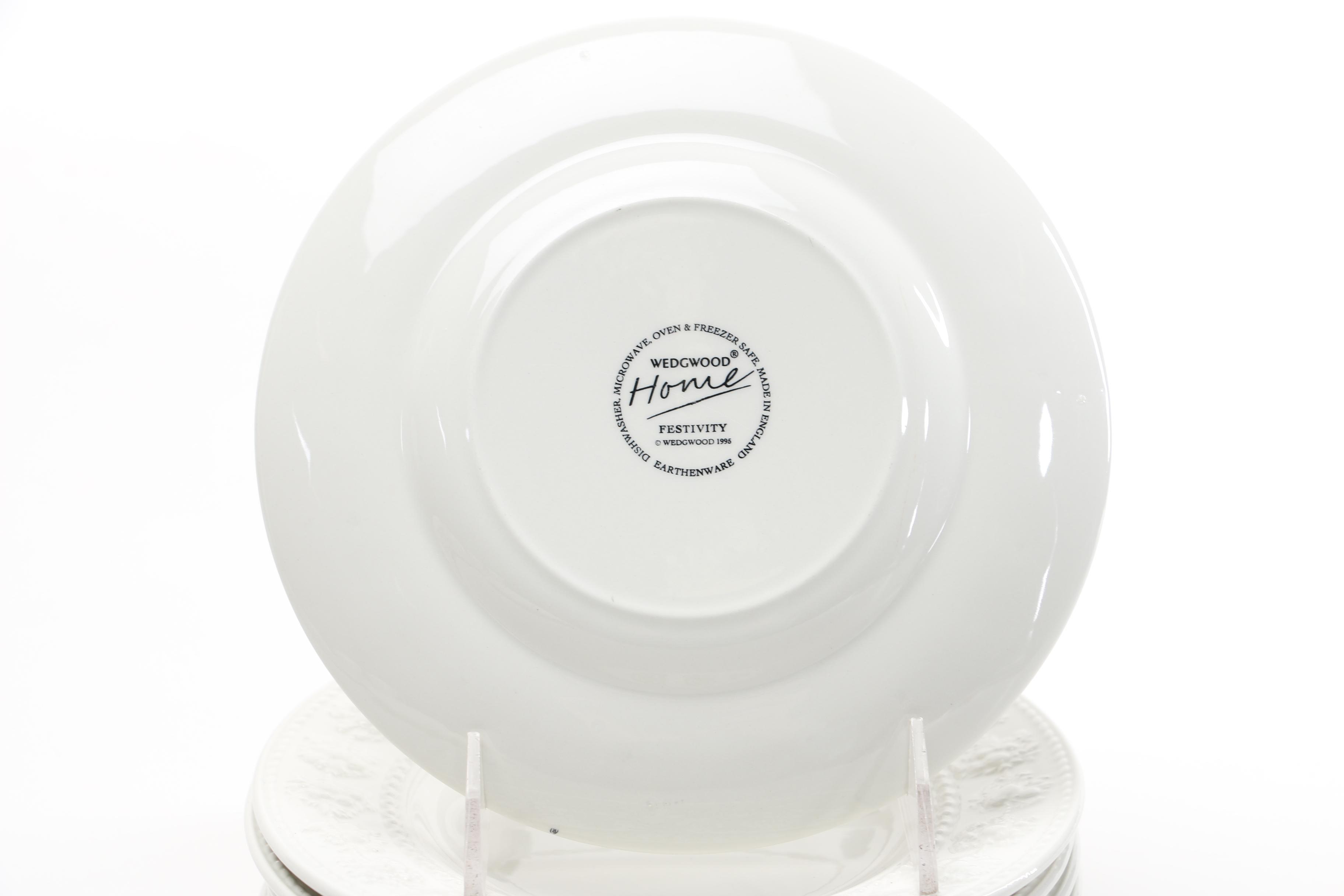 Wedgwood Ralph Lauren "Claire"  and "Festivity" Dinnerware